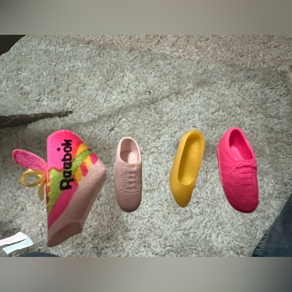 Vintage 1990’s Barbie Shoe Singles Reebok and more